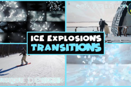 Ice Explosions Transitions | DaVinci Resolve 49776892