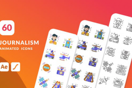 Journalism Animated Icons | After Effects 48497557