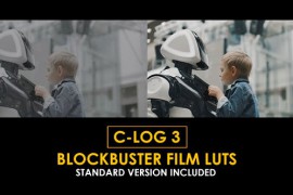 C-Log3 Blockbuster Film and Standard Color LUTs 51169414