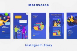 VR Metaverse Instagram Story 44419994
