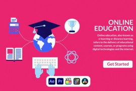 Online Education Design Concept 50691331