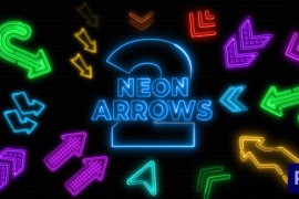 Animated Elements | Neon Arrows Part 2 46333429