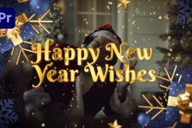 Happy New Year Wishes (MOGRT) 49501031