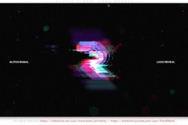 Glitch Noise Logo Reveal 51823698
