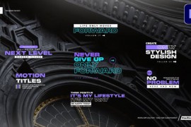 Motion Titles Package For Premiere Pro 43642522