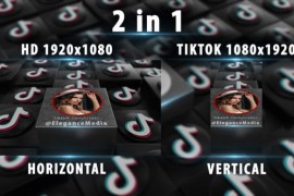 3d Tiktok Intro 44071424