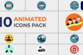 Animated Business Icons for Premiere Pro 51949717