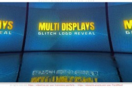 Multi Displays Glitch Logo 44809767