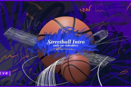 Streetball Intro/ NBA/ Basketball Night/ Sport Promo/ Graffiti/ Street/ Broadcast Design/ Game/ Ball