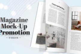 Magazine Mock-Up Promotion 21889534