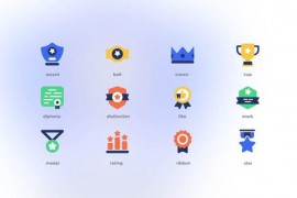 Award - Flat Icons 43569043