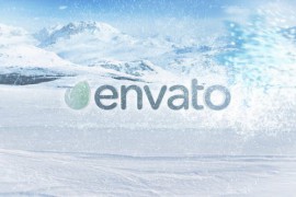 Winter Snow Frost Blizzard Holiday Logo 2 48533263