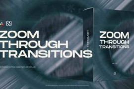 Zoom Through Transitions for DaVinci Resolve 56481399