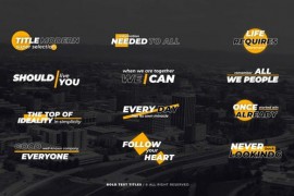 Bold Text Titles | DR 46976093
