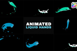 Animated Liquid Hands | FCPX 52307787