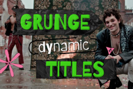 Dynamic Grunge Titles 49000835