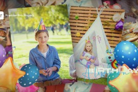 Happy Birthday Photo Slideshow | MOGRT 52374954