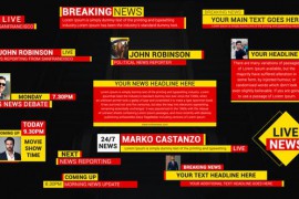 News Broadcast Lower Thirds 42769660