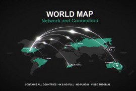 World Map - Network V2 49007566