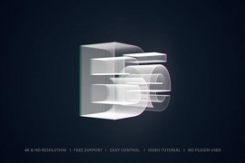 Glitch Logo Reveal 45935817