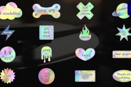 Holographic Titles for Premiere Pro 42770148