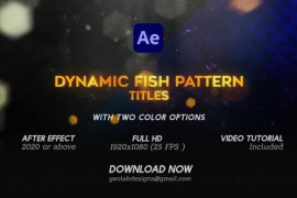 Dynamic Fish Pattern Titles l Aqua Titles 50329409