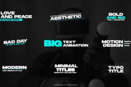 Big Text Animation | AE 52723990