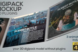 Digipack Mockup - No Plugins 20367789