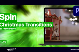 Christmas Spin Transitions Vol. 02 for Premiere Pro 49538915