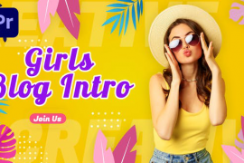 Creative Girls Blog Intro (MOGRT) 45726226