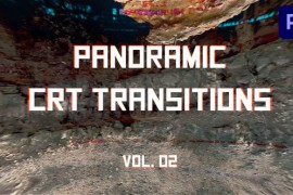 CRT Panoramic Transitions for Premiere Pro Vol. 02 46488614