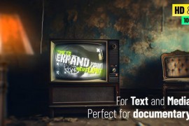 Old TV Screen Mockup 48269229