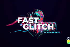 Fast Glitch Logo Reveal 51757027