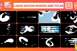 Liquid Motion Shapes And Titles | FCPX 24249743