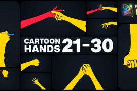 Cartoon Hands for FCPX 50916493