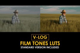 V-Log Film Tones and Standard Color LUTs 51378514