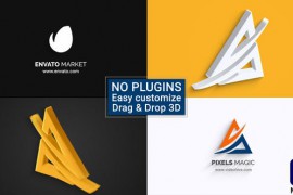 3D Logo Reveal - Mogrt 50086576