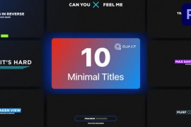 Minimal Titles for Premiere Pro Vol. 03 44827861