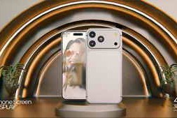 Free Download:Phone Retro Style Mockup 62138323