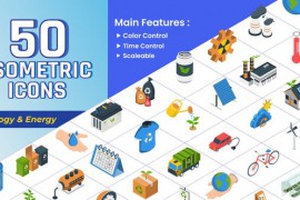 Isometric Icons - Ecology & Energy 43428238