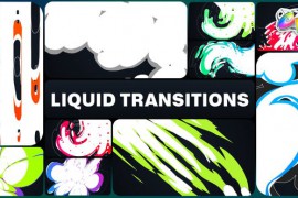 Colorful Liquid Transitions for FCPX 50742250
