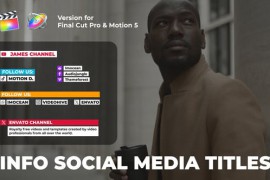 Info Social Media Titles | FCPX 52004218