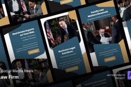 Law Firm - Social Media Reels After Effect Project Template 46683429