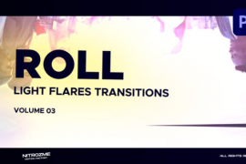 Light Flares Roll Transitions Vol. 03 for Premiere Pro 47398458