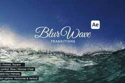 Free Download:BlurWave Transitions 60074704