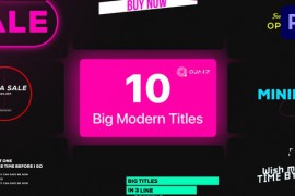Big Modern Titles for Premiere Pro Vol. 01 44829172