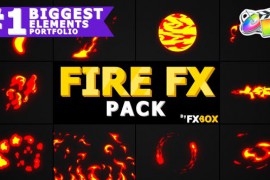Cartoon Fire FX | FCPX 23777928