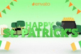 St Patrick's Day Greeting for DaVinci Resolve 43397988