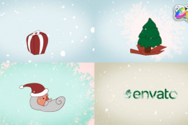 Santa Morphing Logo for FCPX 49302647