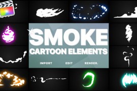 Flash FX Cartoon Smoke | FCPX 24271056